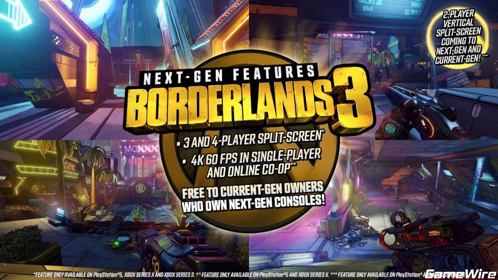 Borderlands 3 Next Gen Features