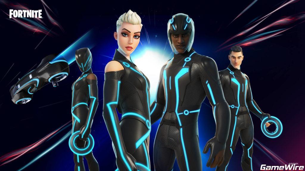 Fortnite Tron Outfit Banner